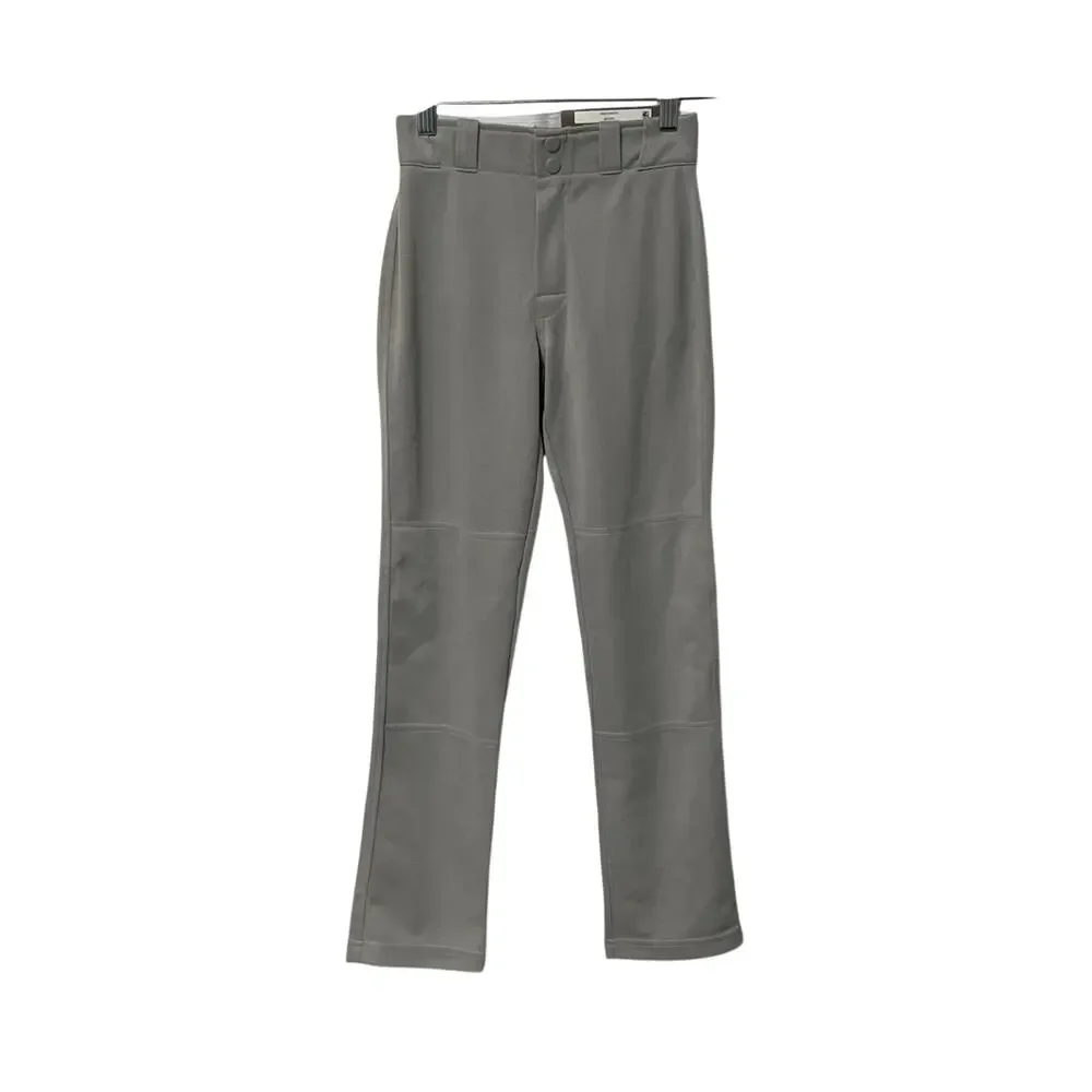 Easton, Gray baseball pants, New, Size Youth Small, 26' inseam, KB483